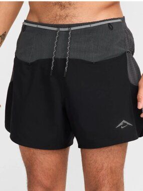 NWT Nike Trail Second Sunrise 5'' Brief Lined Running Shorts HJ3572-010 SZ XL